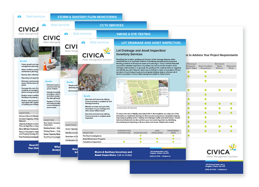 Civica – Services Sell Sheets