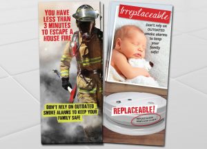 Kidde pamphlets designed for doctor's offices